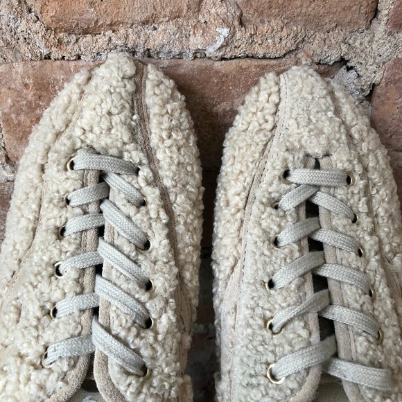 TRETORN Women's Faux Fur Sherpa Teddy Fleece Sneaker Nylite18plus  | Size 6.5 - Picture 11 of 11